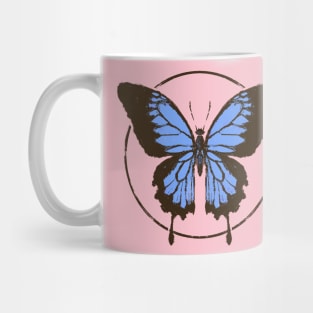 Blue Butterfly Mug